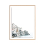 Amalfi Overexpose Art Work, White Oak, 36" x 48"