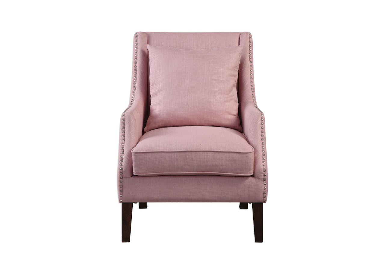Arieat Pink Accent Chair Innovations Designer Home Decor