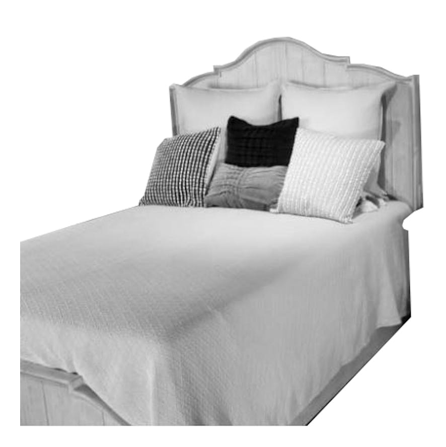 Matelasse Light Grey Twin Coverlet Living Swell Boutique