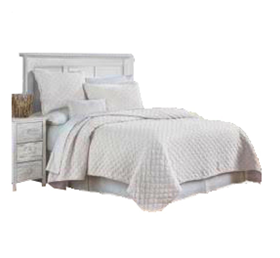 Louisa Coverlet White King Seibels Cottage Boutique