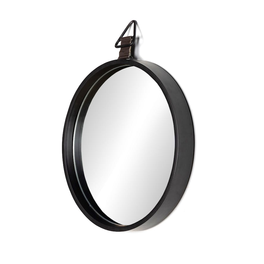 Carmen Small Round Mirror, Details Comforts for the Home