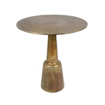 Brass Finish Round Counter Table