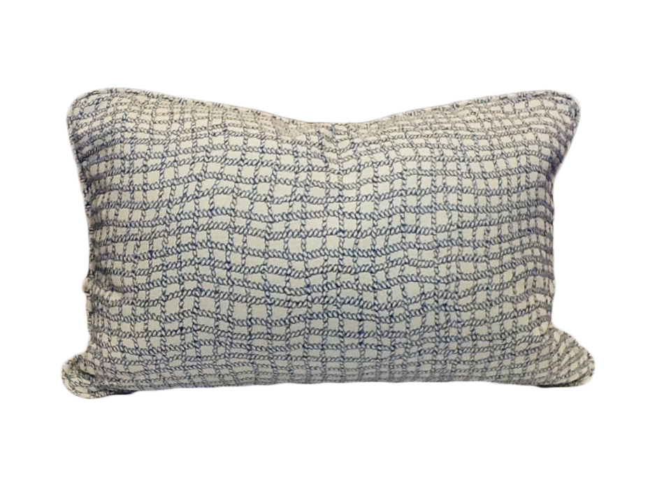 Coastal lumbar outlet pillows