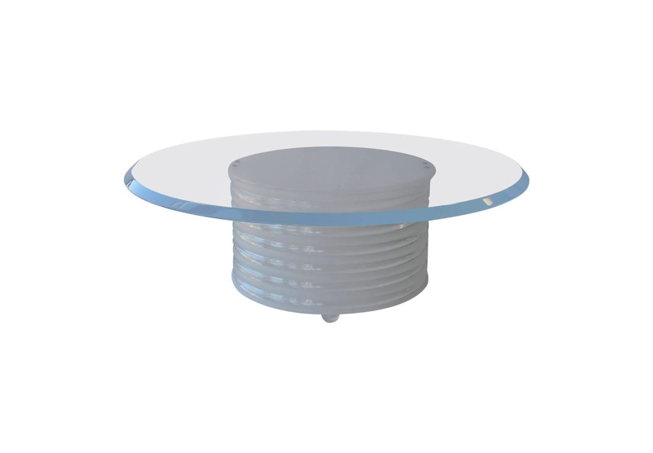 The Cylinder Acrylic Coffee Table Pegaso Gallery Design Boutique The Cylinder Acrylic Coffee Table