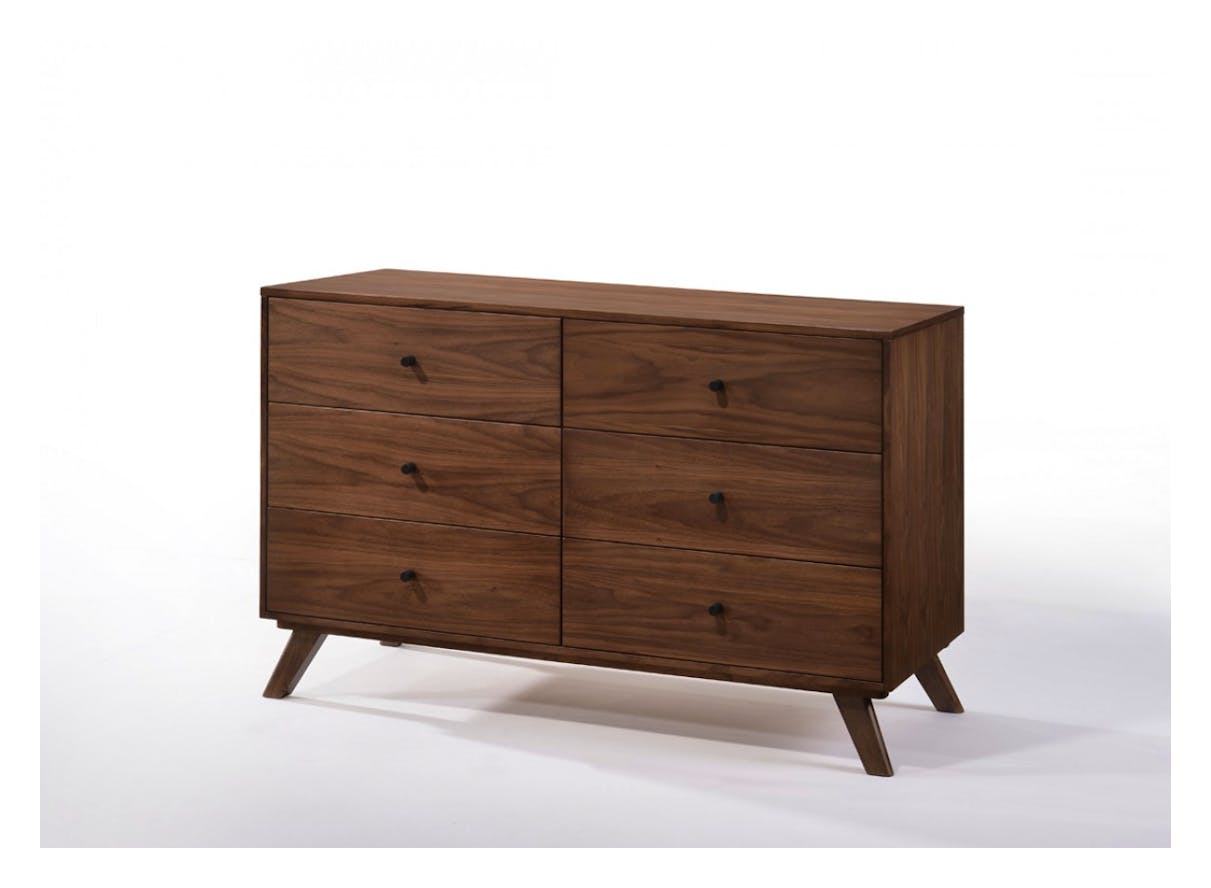 Modrest Addison Mid Century Modern Walnut Dresser Boho Furniture