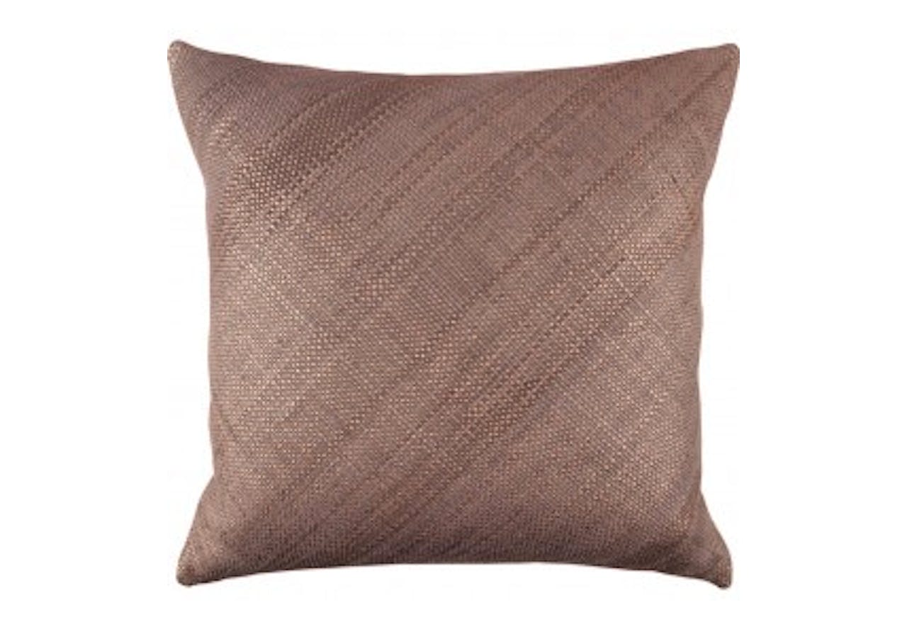 Woven Leather Pillow Bronze Dacha Boutique Furniture In Woven Leather Pillow Bronze